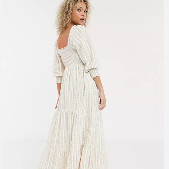 ASOS Tiered Maxi Dress - Picture 1 of 3